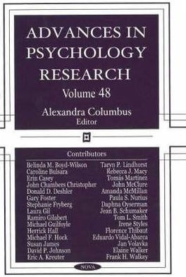 Advances in Psychology Research