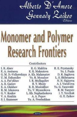 Monomer and Polymers Research Frontiers