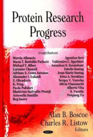 Title: Protein Research Progress, Author: Alan B. Boscoe