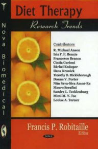 Title: Diet Therapy Research Trends, Author: Francis P. Robitaille