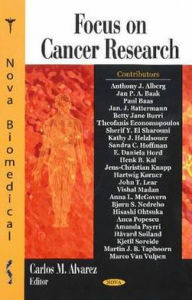 Title: Focus on Cancer Research, Author: Carlos M. Alvarez