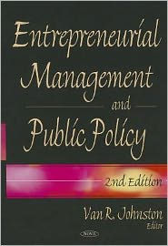 Entrepreneurial Management and Public Policy