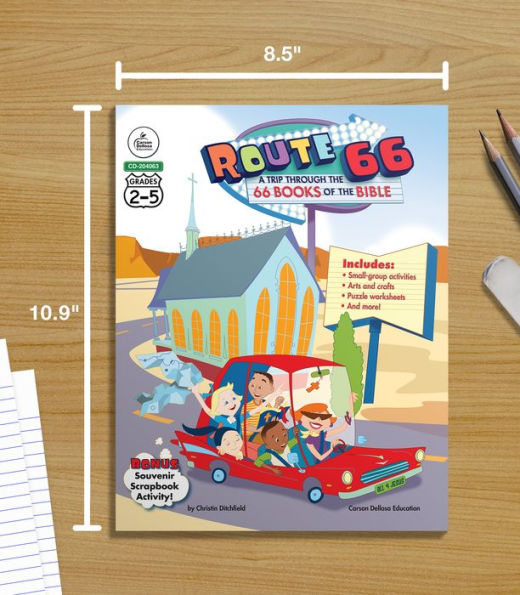Route 66: A Trip through the 66 Books of the Bible, Grades 2 - 5