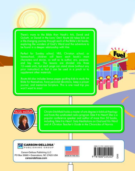 Route 66: A Trip through the 66 Books of the Bible, Grades 2 - 5