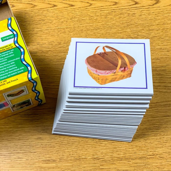 Nouns, Verbs and Adjectives Learning Cards: Photographic Learning Cards