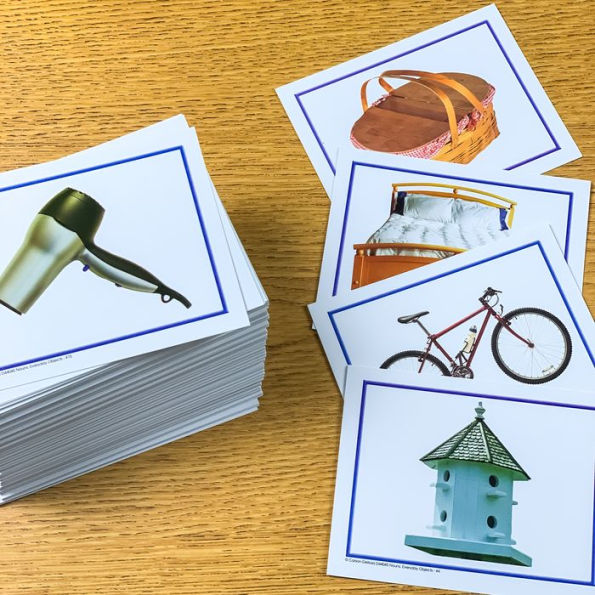 Nouns, Verbs and Adjectives Learning Cards: Photographic Learning Cards