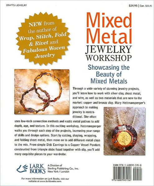 Mixed Metal Jewelry Workshop: Combining Sheet, Clay, Mesh, Wire & More