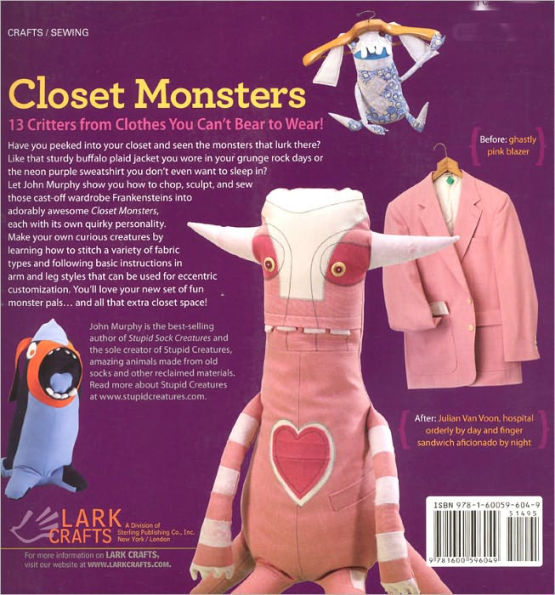 Closet Monsters: Stitch Creatures You'll Love from Clothing You Don't