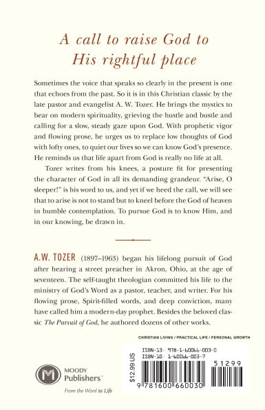 the Pursuit of God: Human Thirst for Divine