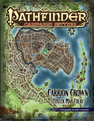 Title: Pathfinder Campaign Setting: Carrion Crown Poster Map Folio, Author: Rob Lazzaretti