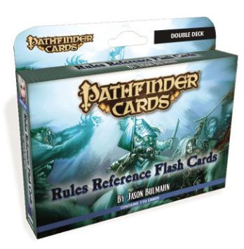 Pathfinder Cards: Rules Reference Flash Cards Double Deck