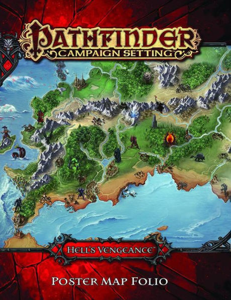 Pathfinder Campaign Setting: Hell's Rebels Poster Map Folio