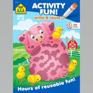 Title: School Zone Activity Fun! Write & Reuse Workbook, Author: School Zone