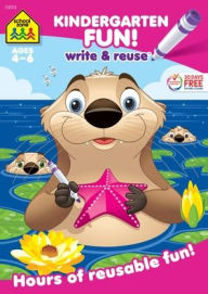 Title: School Zone Kindergarten Fun! Write & Reuse Workbook, Author: School Zone