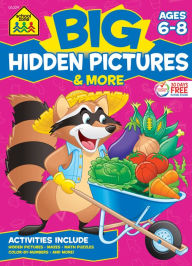 Title: School Zone Big Hidden Pictures & More Workbook, Author: School Zone