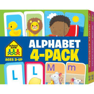Title: School Zone Alphabet 4-Pack Flash Cards, Author: School Zone