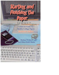 Title: Starting and Finishing the Paper, Author: Michael Walters