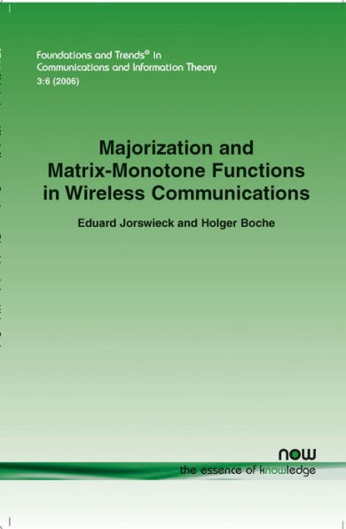 Majorization and Matrix Monotone Functions in Wireless Communications