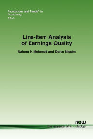 Title: Line-item Analysis of Earnings Quality, Author: Nahum D. Melumad
