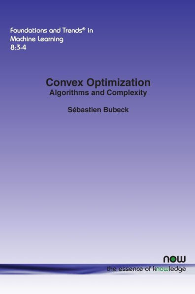 Convex Optimization: Algorithms and Complexity