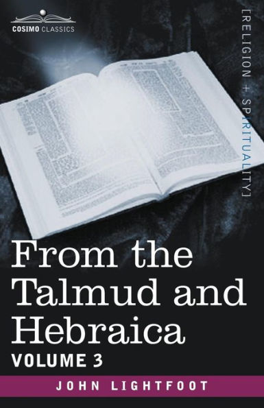 From the Talmud and Hebraica, Volume 3