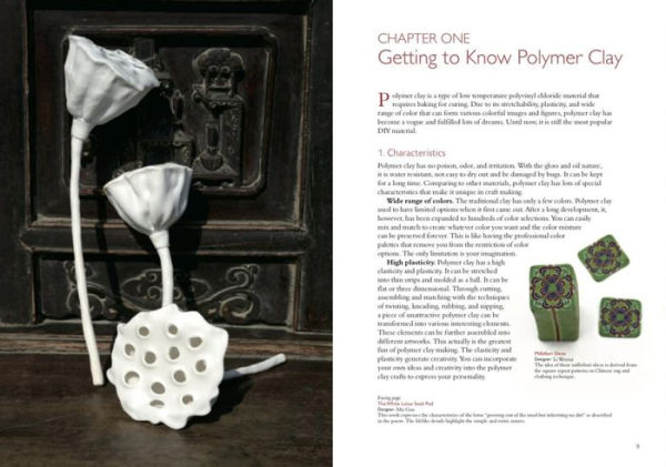 Polymer Clay Chinese Style: Unique Home Decorating Projects that Bridge Western Crafts and Oriental Arts