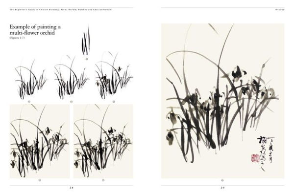 The Beginner's Guide to Chinese Painting: Plum, Orchid, Bamboo and Chrysanthemum