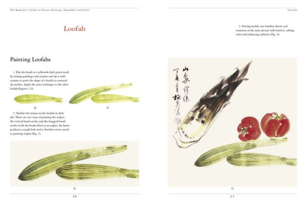 The Beginner's Guide to Chinese Painting: Vegetables and Fruits