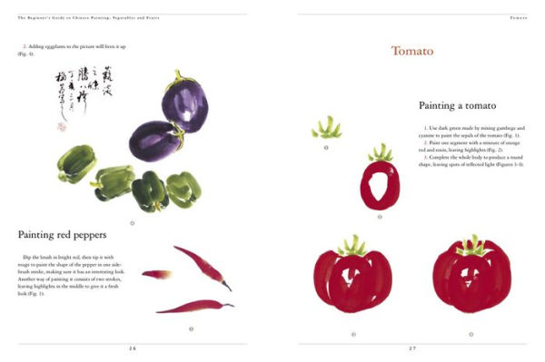 The Beginner's Guide to Chinese Painting: Vegetables and Fruits