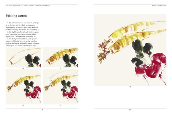 The Beginner's Guide to Chinese Painting: Vegetables and Fruits