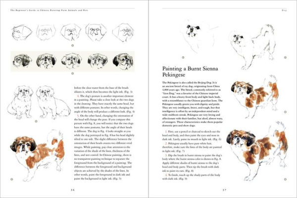 The Beginner's Guide to Chinese Painting: Farm Animals and Pets