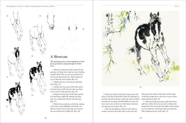 The Beginner's Guide to Chinese Painting: Farm Animals and Pets