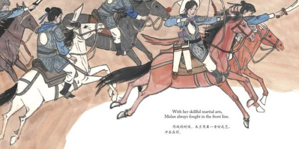 Mulan: The Story of the Legendary Warrior Told in English and Chinese