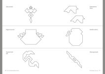 Alternative view 6 of 15-Tangram Book & Puzzle: 460 Puzzles of Ancient Chinese Wisdom (Includes a 15-Piece Wooden Tangram Set and Answer Keys)