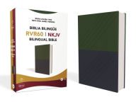 Title: NKJV/RVR60, Bilingual Bible, Leathersoft, 2-Tones Green and Blue / NKJV/RVR60, Biblia Bilingüe, Leathersoft, dos tonos Verde y Azul, Author: RVR 1960- Reina Valera 1960
