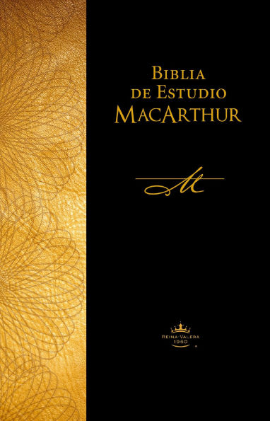 RVR60, Biblia de Estudio MacArthur, Tapa rústica, Café