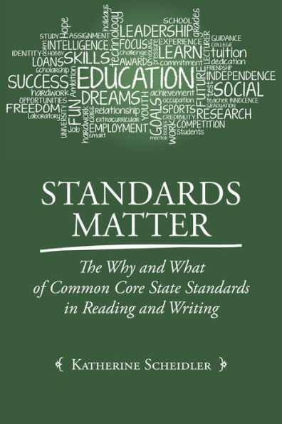 Standards Matter: The Why and What of Common Core State Reading Writing