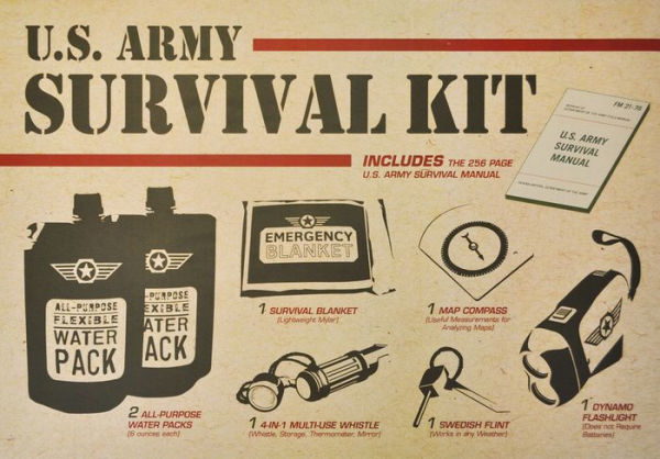 U.S. Army Survival Book & Kit