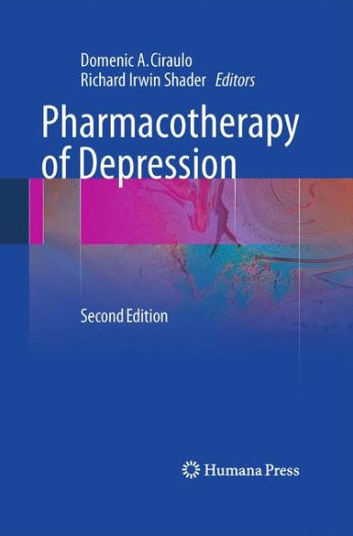 Pharmacotherapy of Depression / Edition 2