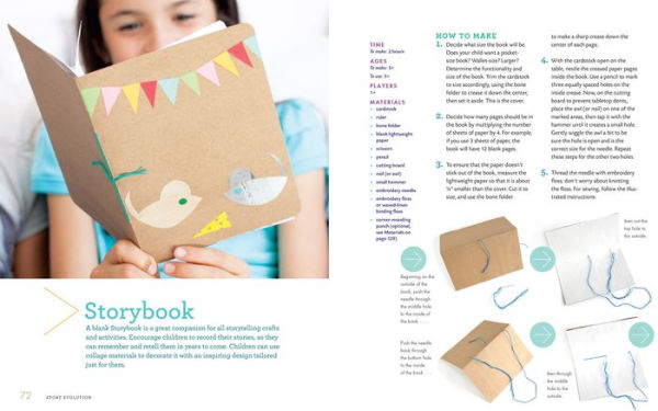 Show Me a Story: 40 Craft Projects and Activities to Spark Children's Storytelling