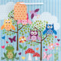 What A Hoot Square Gift Bag Large