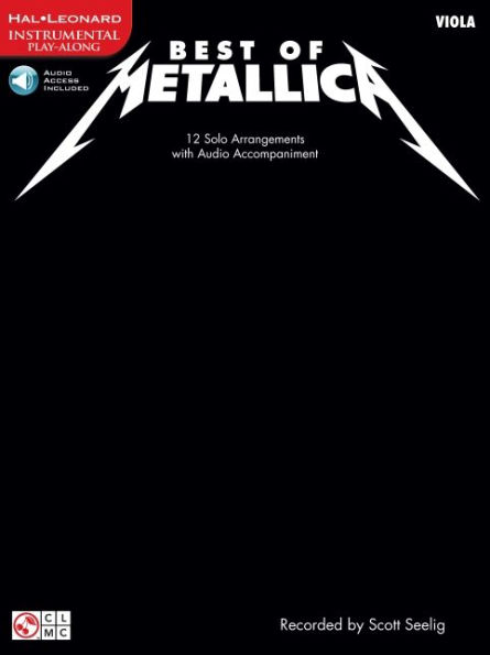 Best of Metallica for Viola: 12 Solo Arrangements