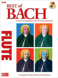 Title: Best of Bach: 12 Solo Arrangements with CD Accompaniment, Author: Johann Sebastian Bach