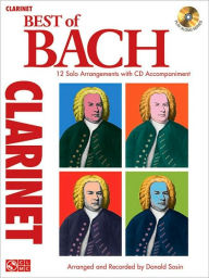 Title: Best of Bach: 12 Solo Arrangements with CD Accompaniment, Author: Johann Sebastian Bach