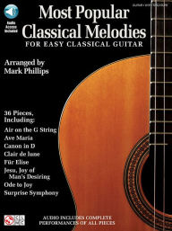 Title: Most Popular Classical Melodies for Easy Classical Guitar Book/Online Audio, Author: Mark Phillips