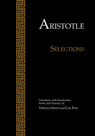 Title: Aristotle: Selections, Author: Aristotle