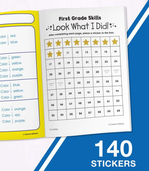 First Grade Skills: Gold Star Edition