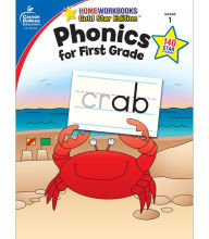 Title: Phonics for First Grade, Grade 1: Gold Star Edition, Author: Carson Dellosa Education