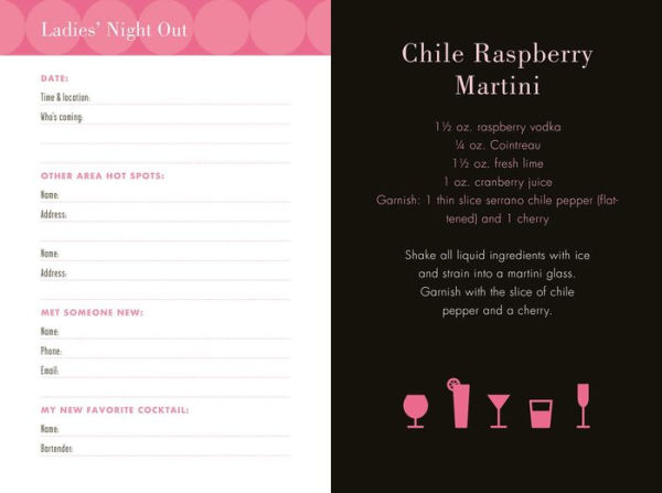 The Little Pink Book of Cocktails: Perfect Ladies' Drinking Companion