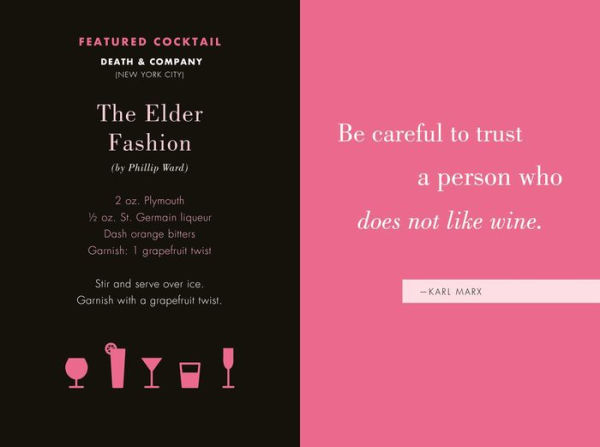 The Little Pink Book of Cocktails: Perfect Ladies' Drinking Companion